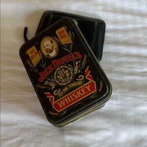 Vintage “Jack Daniel’s” 1906 No 7 Hudson Scott Sons Carlisle England Tin Box